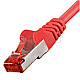 Digitus DK-1644-010/R CAT6 S/FTP 2x RJ45 Patchkabel 1m rot