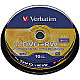 Verbatim 43488 DVD+RW 4.7GB 4x Geschwindigkeit 10er Spindel