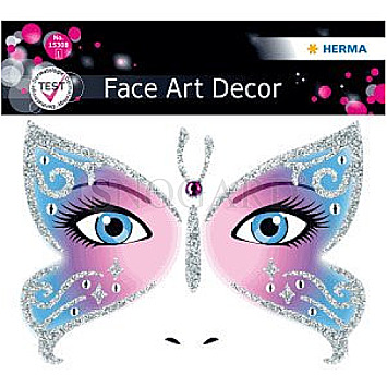 Herma 15308 Face Art Sticker Butterfly