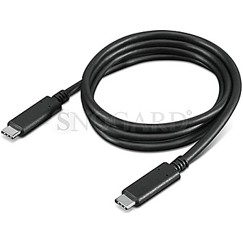 Lenovo 4X90U90619 USB-C Kabel 1m schwarz