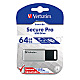 64GB Verbatim 98666 Secure Pro USB 3.0 Stick 256bit AES