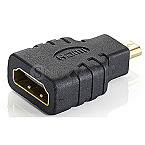 Equip 118915 Adapter microHDMI Typ-D Stecker -> HDMI Typ-A Buchse schwarz