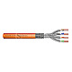 Digitus DK-1743-VH-025 CAT7 S/FTP Installationskabel 1200MHz 25m orange