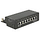 DeLOCK 87674 Desktop Patchpanel 8-Port CAT6a schwarz