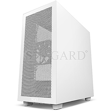 NZXT CM-H71FW-01 H7 Flow Tempered Glass All White