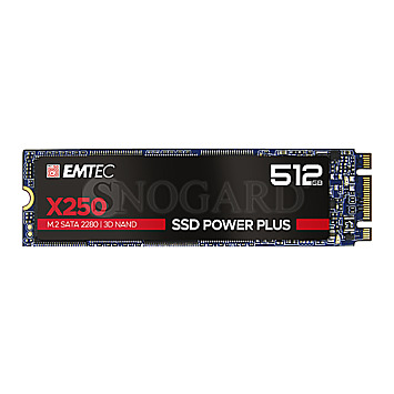 512GB Emtec ECSSD512GX250 X250 Power Plus M.2 S-ATA III SSD