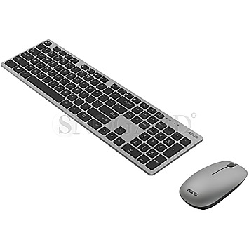 ASUS W5000 Wireless Keyboard + Mouse Set grau
