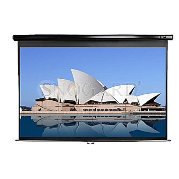 Elite Screens M106UWH Rollo 16:9 234x132cm Manual schwarz