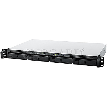 Synology RackStation RS422+ NAS Rack Server 2GB RAM 1HE schwarz