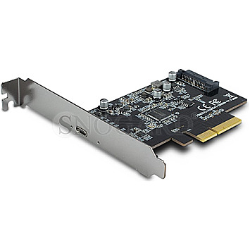 Inter-Tech Argus KC-008 1x USB-C 3.2 2x2 PCIe 3.0 x4 Adapter Karte