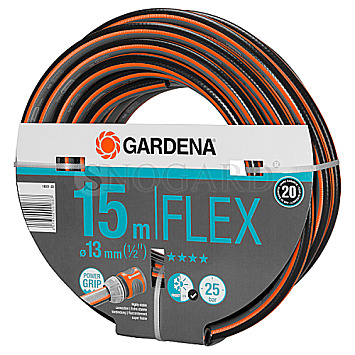 Gardena 18031-20 FLEX Schlauch 13mm (1/2") 15m grau/orange