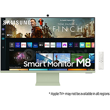81.3cm (32") Samsung Smart Monitor M8 M80B Spring Green VA HDR 4K UHD WLAN BT FB