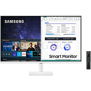 81.3cm (32") Samsung Smart Monitor M5 M50A VA HDR10 Full-HD WLAN BT FB