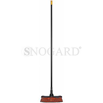 Fiskars 1025921 Solid Allzweckbesen M schwarz/orange