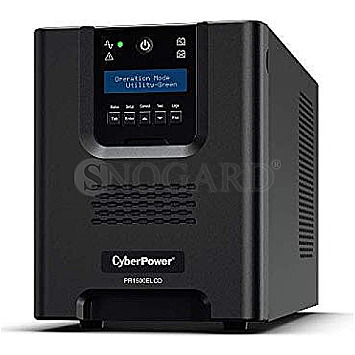 CyberPower PR1500ELCD Professional Tower Serie 1500VA USB/seriell schwarz