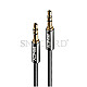 Lindy 35323 Cromo Line 3.5mm Audiokabel gerade 3m anthrazit