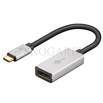 Goobay 60195 USB-C Stecker auf DisplayPort Buchse 4K 120Hz Adapter