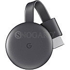 Google GA00439-DE Chromecast 3 Streaming Media Player schwarz