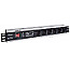 Intellinet 713962 19" Rackmount Alu Steckdosenleiste 1.5HE 6-fach