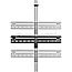 Techly ICA-TR32 Deckenhalterung 37-70" VESA schwenkbar Curved geeignet