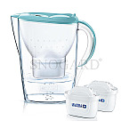 Brita 106386 Marella Maxtra Tischwasserfilter hellblau inkl. 2 Kartuschen