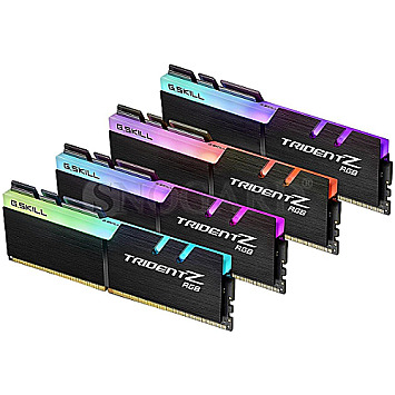 128GB G.Skill F4-4000C18Q-128GTZR Trident Z RGB 4x 32GB DDR4-4000 Kit