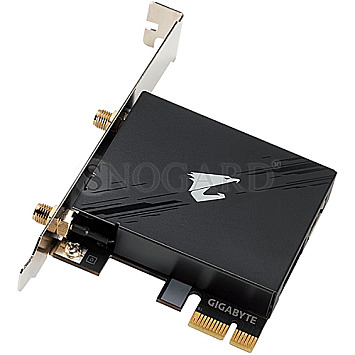 Gigabyte GC-WBAX210 2.4GHz/5GHz/6GHz W-LAN+Bluetooth 5.2 LE PCIe x1