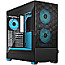 Fractal Design Pop Air RGB Cyan Core TG Clear Tint Edition