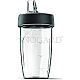 Kenwood KAH740PL Blend Xtract Sport Becher Smoothie2Go 0.6l transparent/schwarz