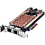 QNAP QM2-2P2G2T NAS LAN-Adapter 2x RJ45 2500 Mbit/s PCIe 3.0 x4
