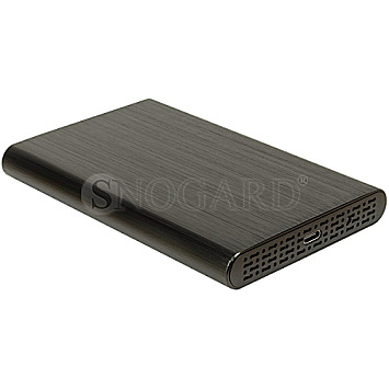 Inter-Tech 88884122 Argus GD-25010 2.5" USB-C 3.1 Case schwarz