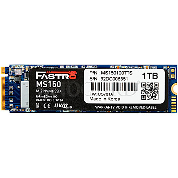 1TB MEGA Electronics Fastro MS150 M.2 SSD PCIe 3.0 x4 NVMe
