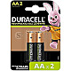 Duracell Recharge Ultra Mignon AA NiMH 2500mAh 2er Pack