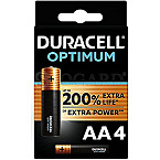 Duracell 163763001 Optimum AA Mignon 4er Pack
