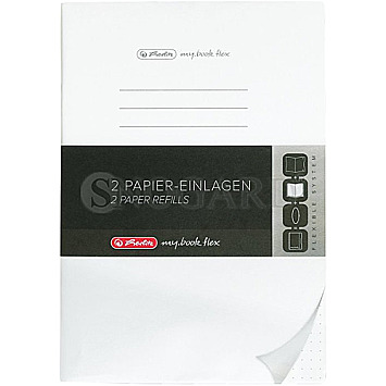 Herlitz 50033805 my.book Refill flex A4 punktiert FSC Mix 2x 40 Blatt