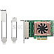 QNAP QXG-2G4T-I225 LAN-Adapter 4x RJ45 PCIe 2.0 x4