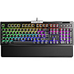 EVGA Z15 Kailh SPEED Silver Gaming Tastatur RGB schwarz