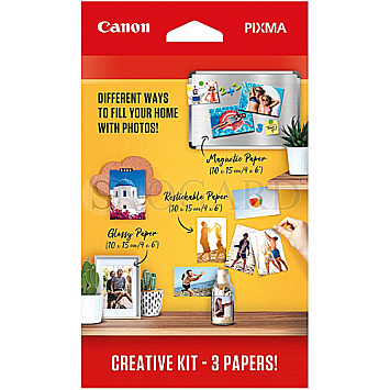 Canon 3634C003 Creative Kit 20 Blatt 3 Papiersorten
