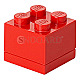 Room Copenhagen 40111730 LEGO Mini Box 4 rot
