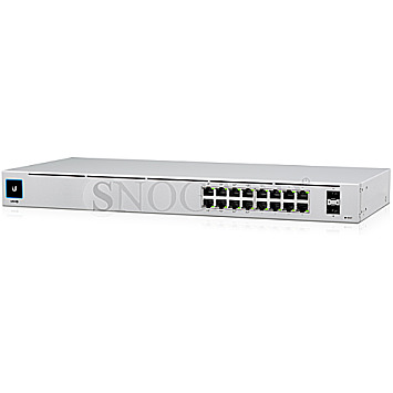 Ubiquiti USW-16-POEUniFiSwitch 16 Rackmount Gigabit Managed Switch 16-Port 2xSFP