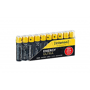 Intenso 7501910 Energy Ultra Micro AAA Batterien 10er Pack