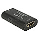 DeLOCK 11462 HDMI Repeater bis 30m 4K 60Hz UHD schwarz
