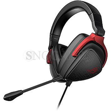 ASUS ROG Delta S Core Virtual 7.1 Surround Gamer Headset schwarz/rot