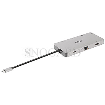 Club 3D CSV-1594 9i1 Hub USB-C -> HDMI/VGA/2xUSB/USB-C/RJ45/SD