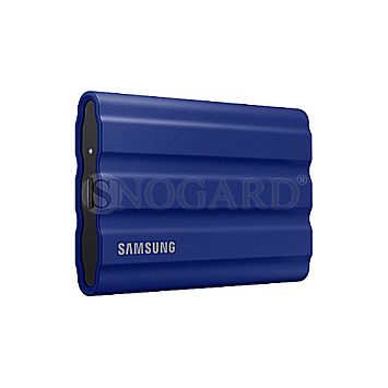 2TB Samsung MU-PE2T0R/EU Portable SSD T7 Shield USB-C 3.1 blau