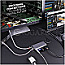 Lindy 43323 USB-C 3.2 Mini Dock 4K HDMI + DisplayPort PD 3.0 schwarz