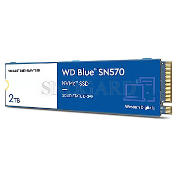 2TB Western Digital WDS200T3B0C WD Blue SN570 NVMe SSD M.2 2280 PCIe 3.0 x4