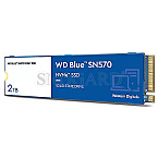 2TB Western Digital WDS200T3B0C WD Blue SN570 NVMe SSD M.2 2280 PCIe 3.0 x4