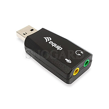 Equip 245320 USB-Soundadapter schwarz