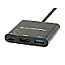 Conceptronic DONN USB-C -> HDMI 4K 30Hz Adapter schwarz